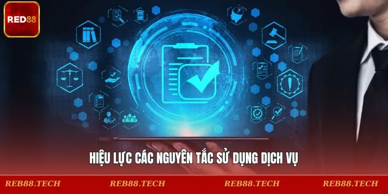 Hiệu lực các nguyên tắc sử dụng dịch vụ